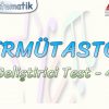 PERMÜTASYON / GELİŞTİRİCİ TEST – 4