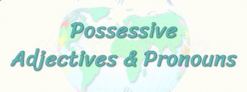 Possessive Adjectives and Possessive Pronouns 34. Ders
