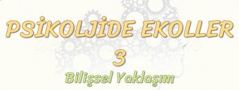 PSİKOLOJİDE EKOLLER – 3 / BİLİŞSEL YAKLAŞIM – PSİKODİNAMİK YAKLAŞIM