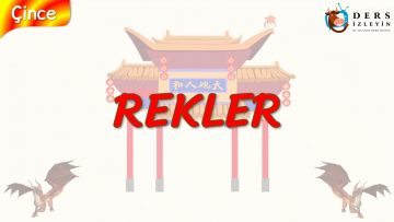 RENKLER (ÇİNCE) 9. DERS