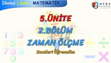 SAATLERİ ÖĞRENELİM