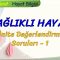 SAĞLIKLI HAYAT / ÜNİTE DEĞERLENDİRME  SORULARI – 1