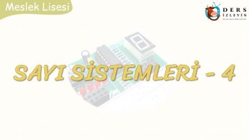 SAYI SİSTEMLERİ-4
