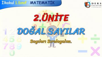 SAYILARI SIRALAYALIM