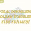 SAYISAL DEVRELERDEN BOOLEAN İFADELERİNİN ELDE EDİLMESİ