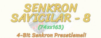 SENKRON SAYICILAR – 8 / 74×163 ENTEGRE DEVRE SAYICI