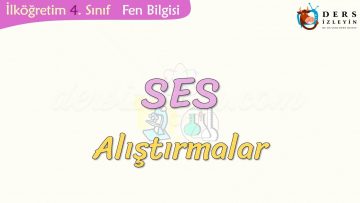 SES-ALIŞTIRMALAR