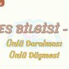 SES BİLGİSİ – 4 / ÜNLÜ DARALMASI – ÜNLÜ DÜŞMESİ