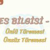 SES BİLGİSİ – 5 / ÜNLÜ TÜREMESİ – ÜNSÜZ TÜREMESİ