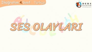 SES OLAYLARI