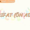 SIFAT (ÖN AD)