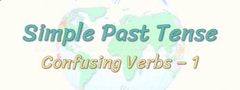 Simple Past Tense / Confusing Verbs – 1 53. Ders