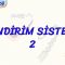 SİNDİRİM SİSTEMİ – 2