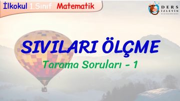 SIVILARI ÖLÇME / TARAMA SORULARI – 1