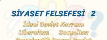 SİYASET FELSEFESİ – 2