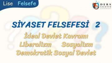 SİYASET FELSEFESİ – 2