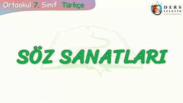 SÖZ SANATLARI