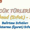 SÖZCÜK TÜRLERİ – 14 / ÖNAD – 2