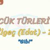 SÖZCÜK TÜRLERİ – 28 / İLGEÇ – 2