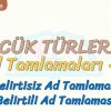 SÖZCÜK TÜRLERİ – 4 / AD TAMLAMALARI – 2