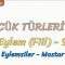SÖZCÜK TÜRLERİ – 48 / EYLEM – 9