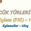 SÖZCÜK TÜRLERİ – 50 / EYLEM – 11