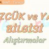 SÖZCÜK VE YAPI BİLGİSİ – ALIŞTIRMALAR