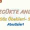SÖZCÜKTE ANLAM / ATASÖZLERİ