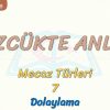 SÖZCÜKTE ANLAM / DOLAYLAMA