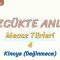 SÖZCÜKTE ANLAM / KİNAYE (DEĞİNMECE)