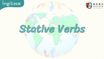Stative Verbs 44. Ders