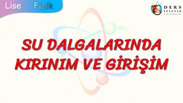 SU DALGALARINDA KIRINIM VE GİRİŞİM