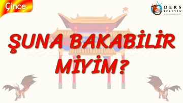 ŞUNA BAKABİLİR MİYİM? (ÇİNCE) 74. DERS