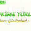 TEPKİME TÜRLERİ / SORU ÇÖZÜMLERİ – 1