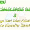 TEPKİMELERDE DENGE – 3 / DENGEYE ETKİ EDEN FAKTÖRLER – LE CHATELİER İLKESİ