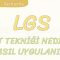 TEST TEKNİĞİ NEDİR VE NASIL UYGULANIR-LGS