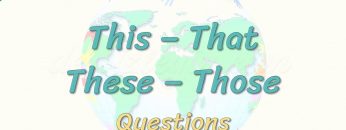 This, That, These, Those / Questions 6. Ders