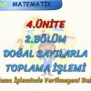 TOPLAMA İŞLEMİNDE VERİLMEYENİ BULALIM