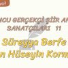 TOPLUMCU – GERÇEKÇİ ŞİİR ANLAYIŞI SANATÇILARI – 11