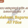 TOPLUMCU – GERÇEKÇİ ŞİİR ANLAYIŞI SANATÇILARI – 7