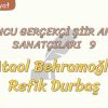 TOPLUMCU – GERÇEKÇİ ŞİİR ANLAYIŞI SANATÇILARI – 9
