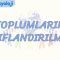 TOPLUMLARIN SINIFLANDIRILMASI