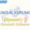 TOPLUMSAL KURUMLAR – 6 / EKONOMİ – 3