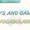 TOYS AND GAMES / VOCABULARY