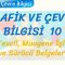 TRAFİK VE ÇEVRE BİLGİSİ – 10 / ARAÇ TESCİL, MUAYENE İŞLEMLERİ VE SÜRÜCÜ BELGELERİ