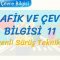 TRAFİK VE ÇEVRE BİLGİSİ – 11 / GÜVENLİ SÜRÜŞ TEKNİKLERİ