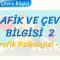 TRAFİK VE ÇEVRE BİLGİSİ – 2 / TRAFİK PSİKOLOJİSİ – 2