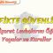 TRAFİKTE GÜVENLİK – 2