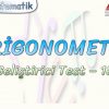 TRİGONOMETRİ / GELİŞTİRİCİ TEST – 18