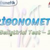 TRİGONOMETRİ / GELİŞTİRİCİ TEST – 2